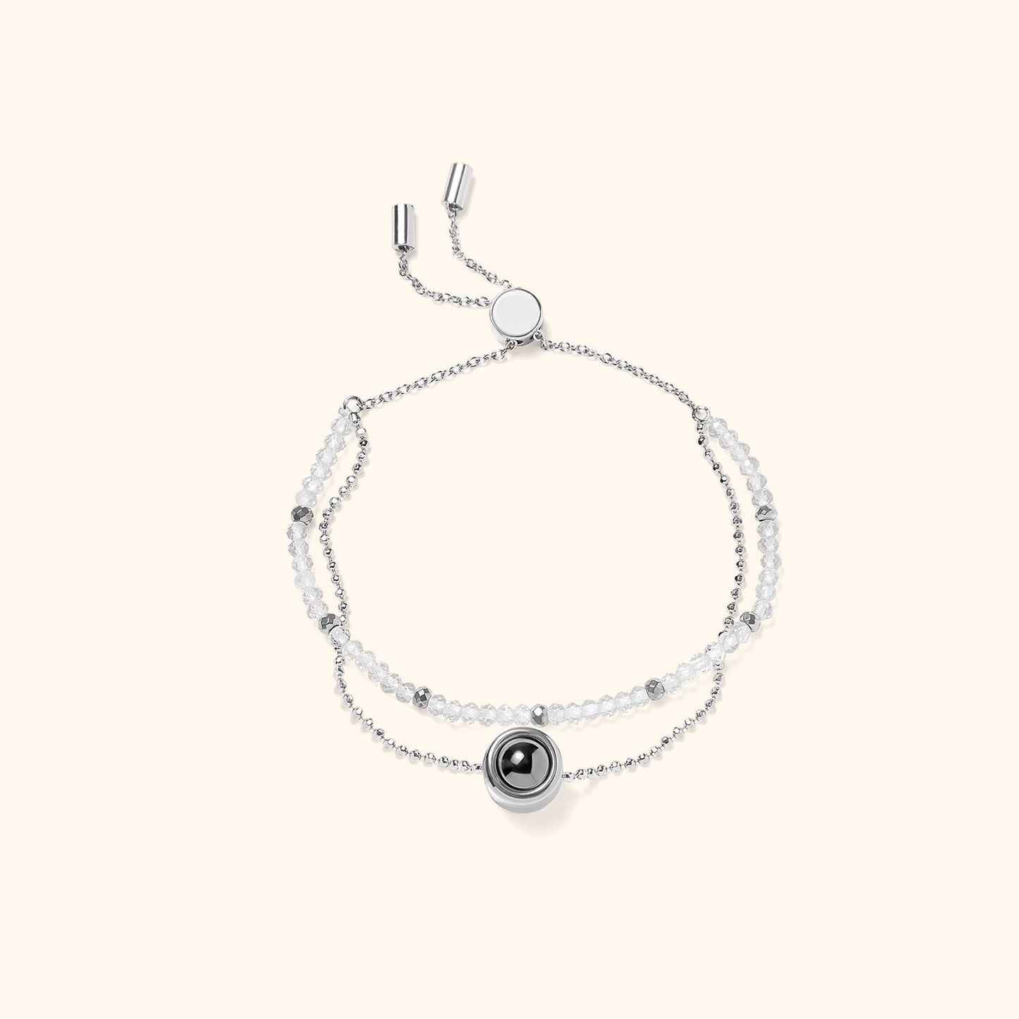 Personalised Crystal Projection Bracelet