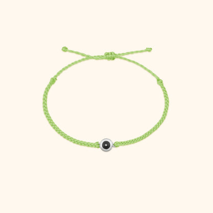 Personalised Circle Photo Bracelet