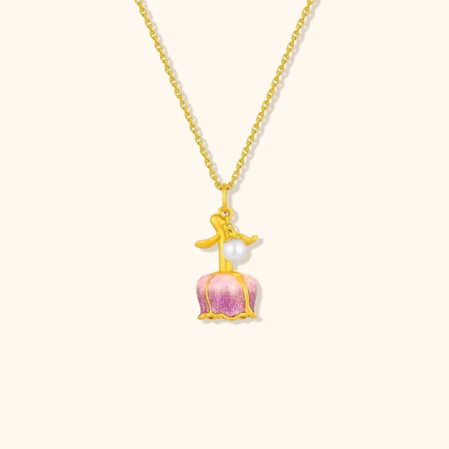 Enchanting Rose Necklace