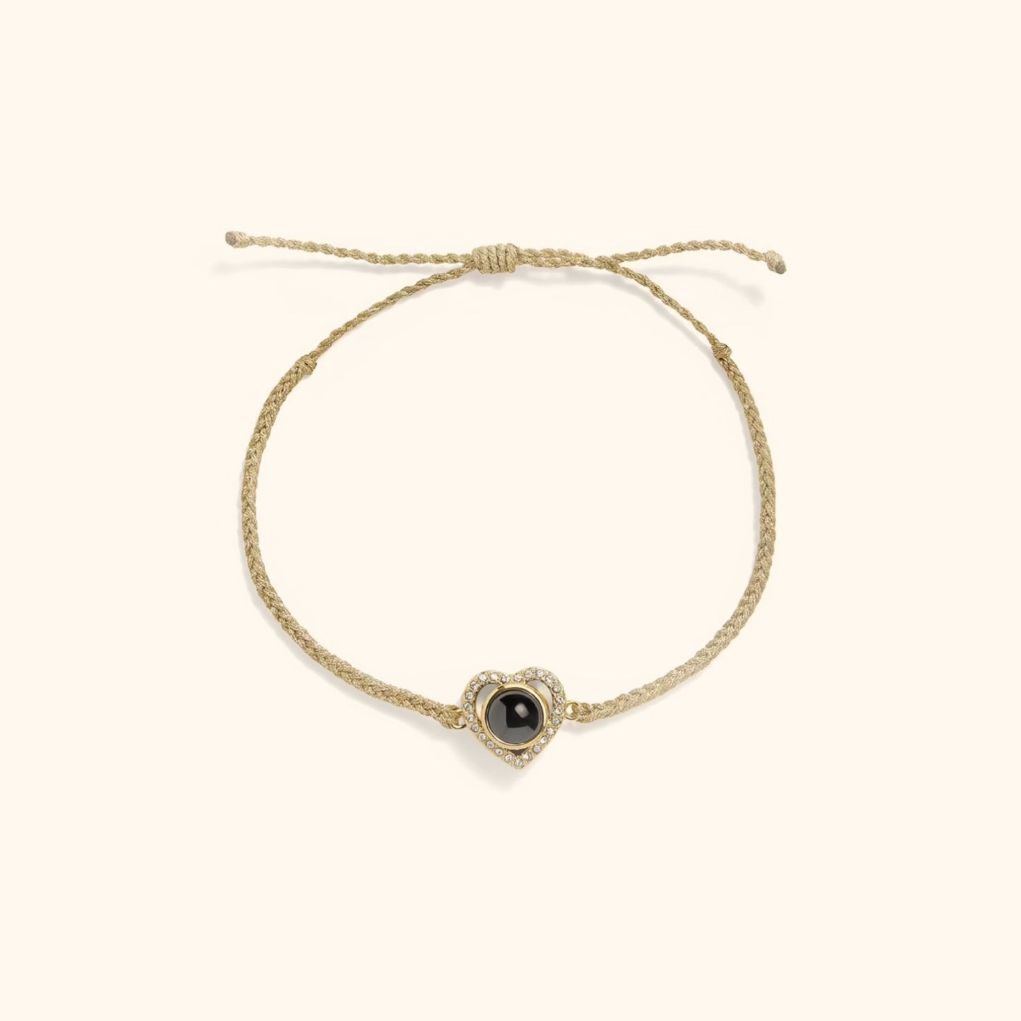 Love Memory Heart Photo Bracelet