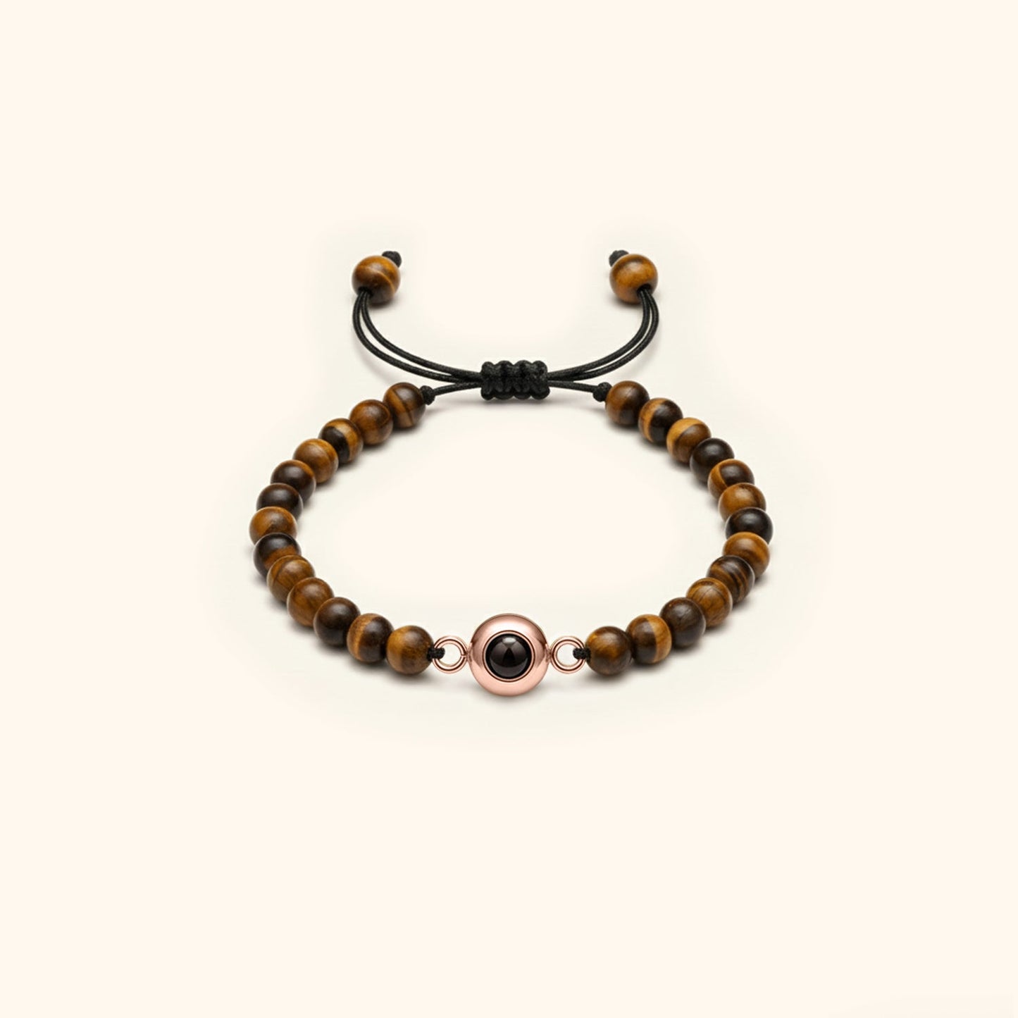 Elegant Pearl Photo Bracelet