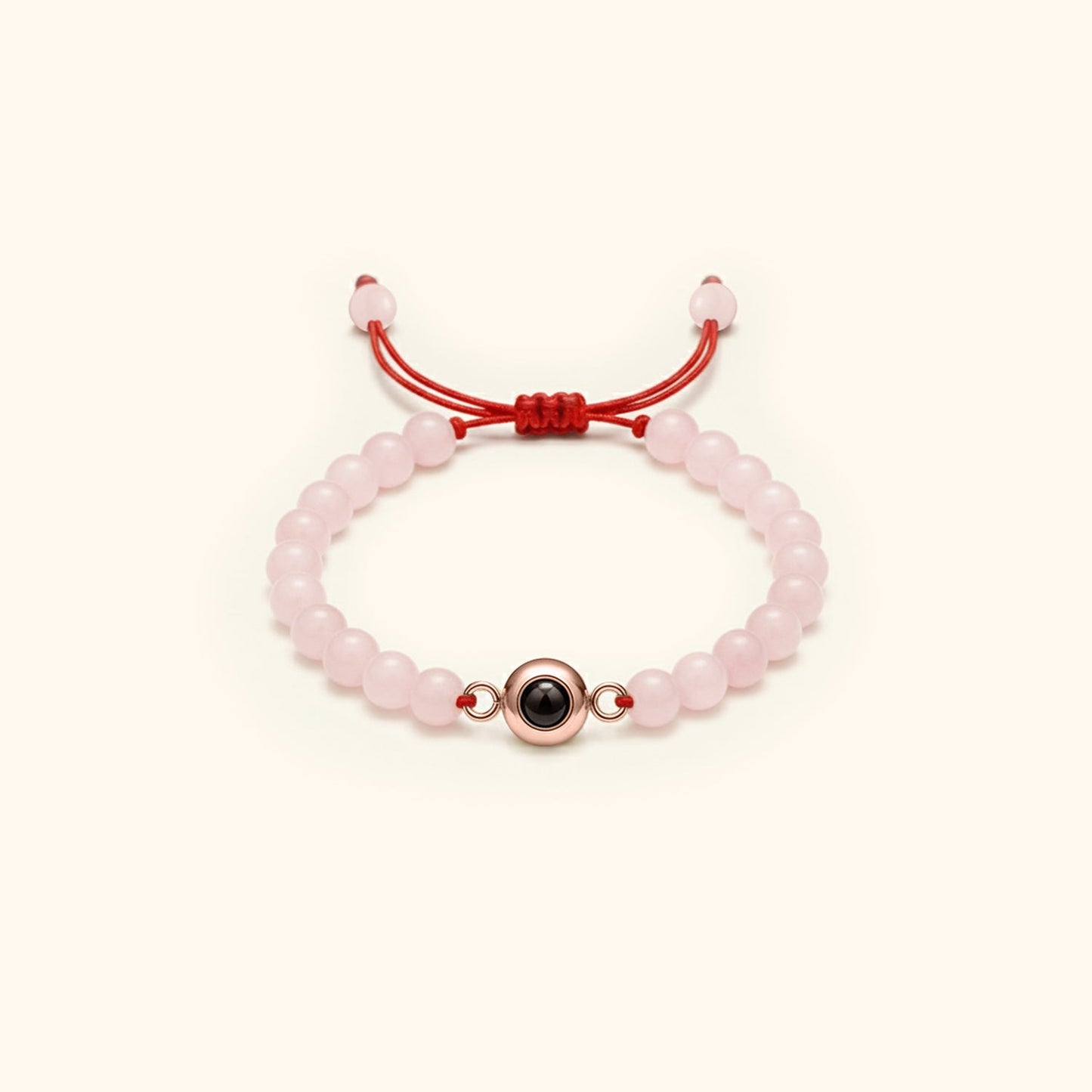 Elegant Pearl Photo Bracelet