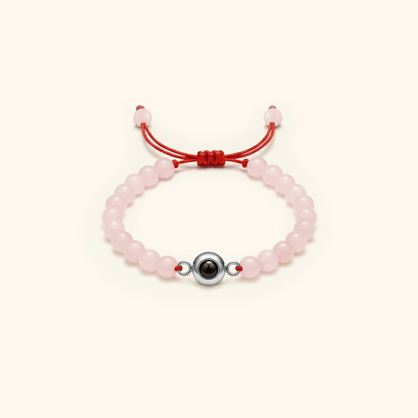 Elegant Pearl Photo Bracelet