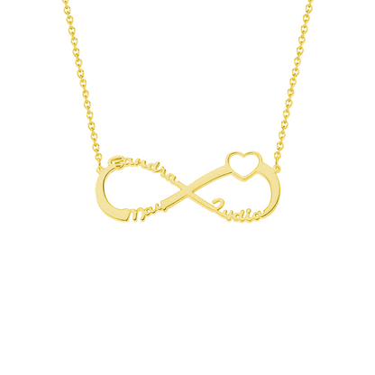 Eternity Necklace with Love Names