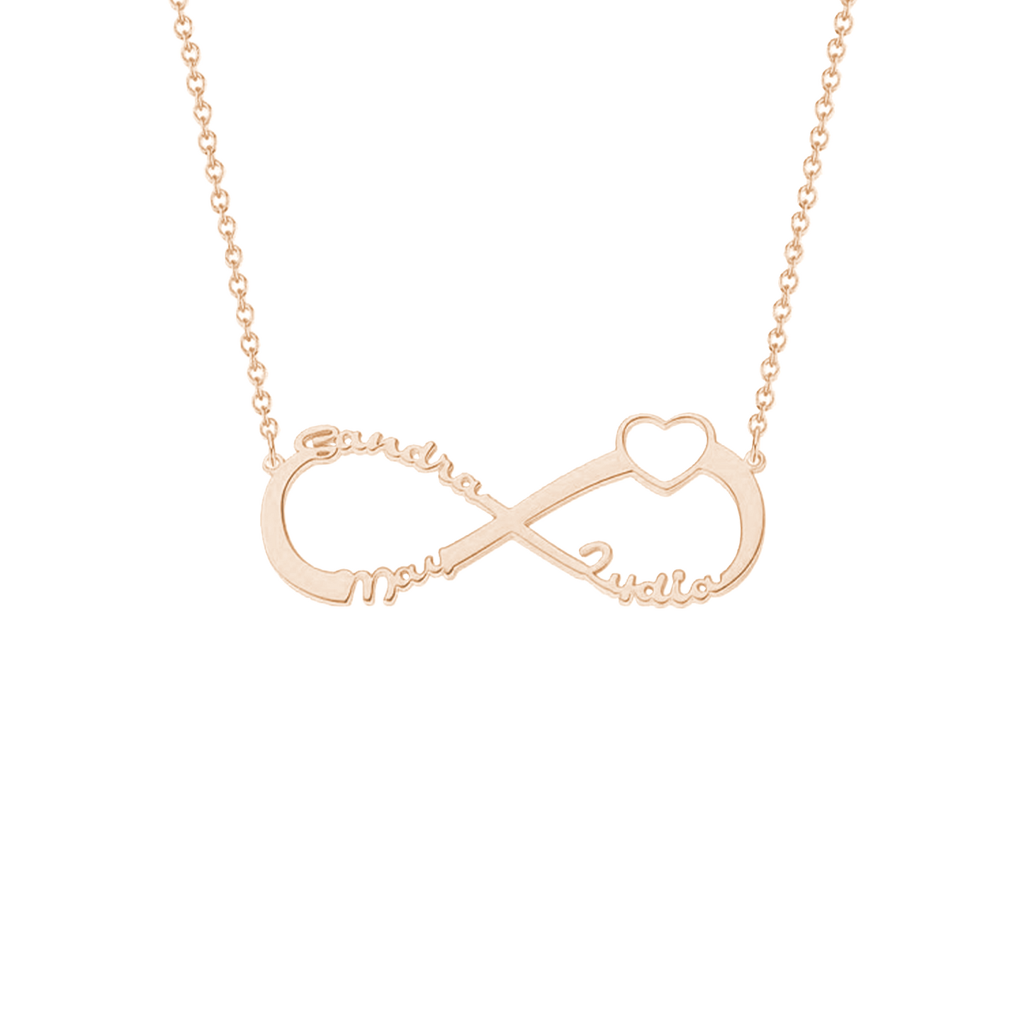 Eternity Necklace with Love Names