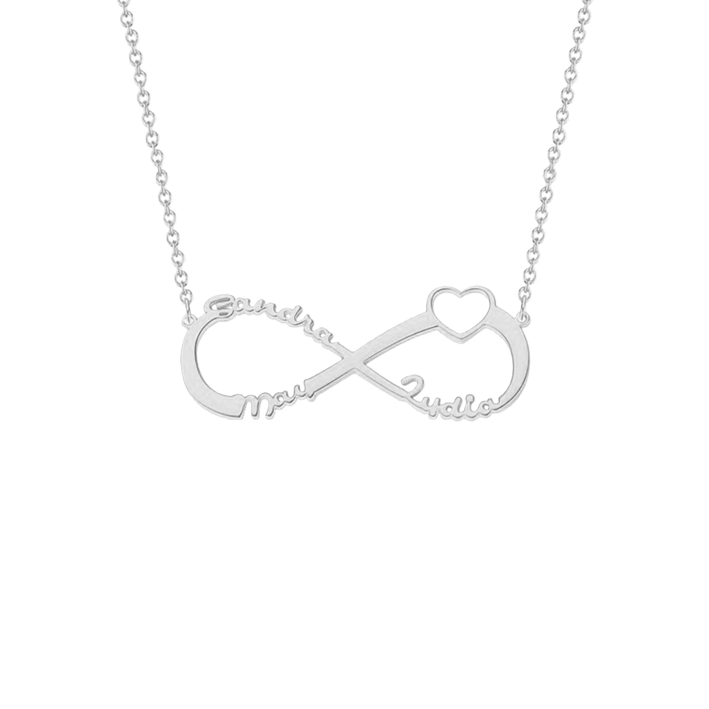 Eternity Necklace with Love Names
