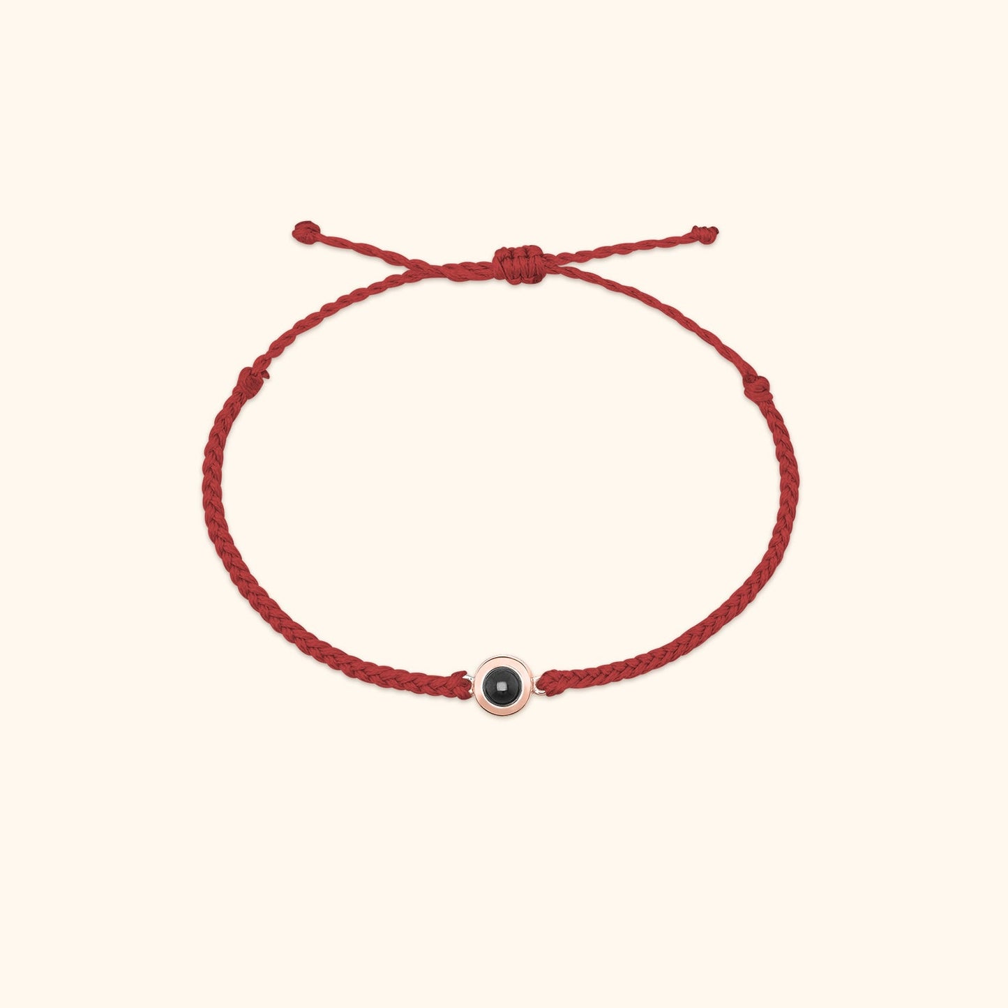 Personalised Circle Photo Bracelet