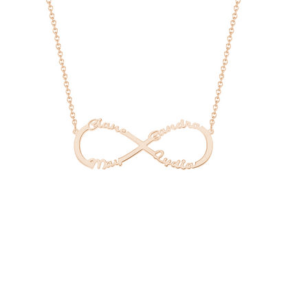 Eternity Necklace with Love Names