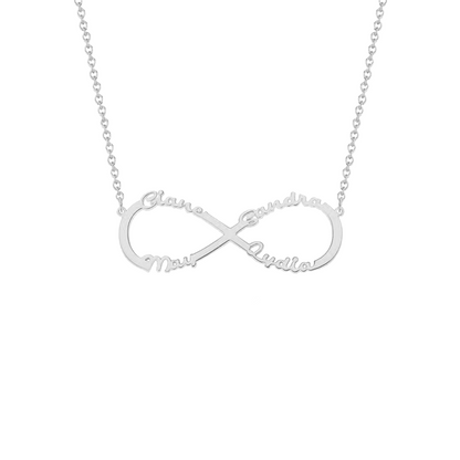 Eternity Necklace with Love Names