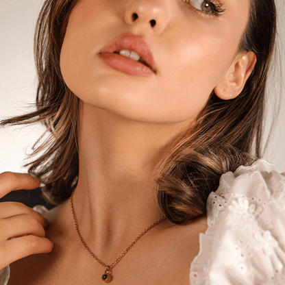 Personalised Circular Photo Necklace