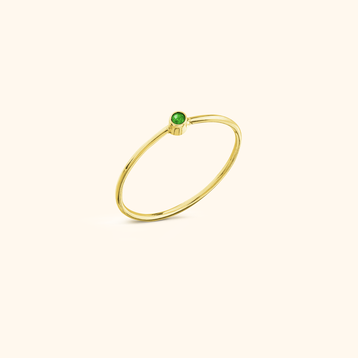 Sparkling Ring with Birthstone