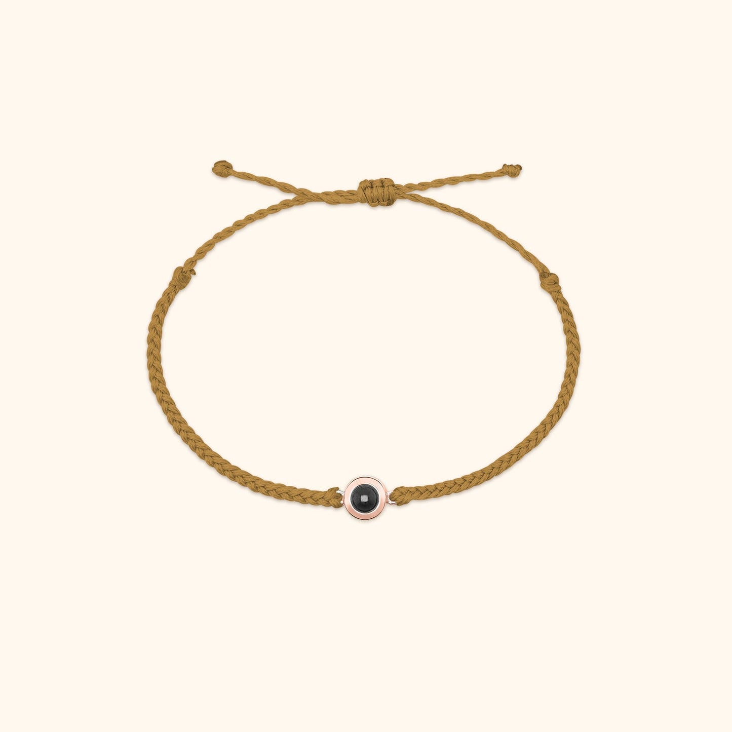 Personalised Circle Photo Bracelet