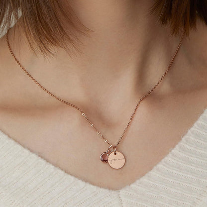 Personalised Birthstone Necklace