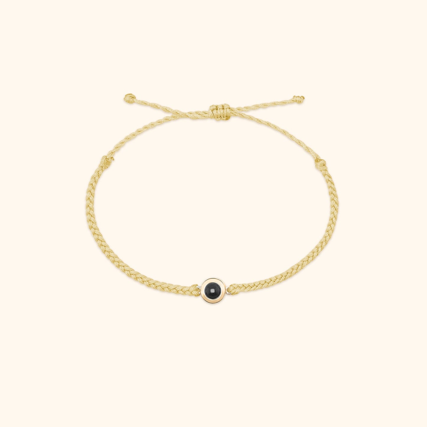 Personalised Circle Photo Bracelet