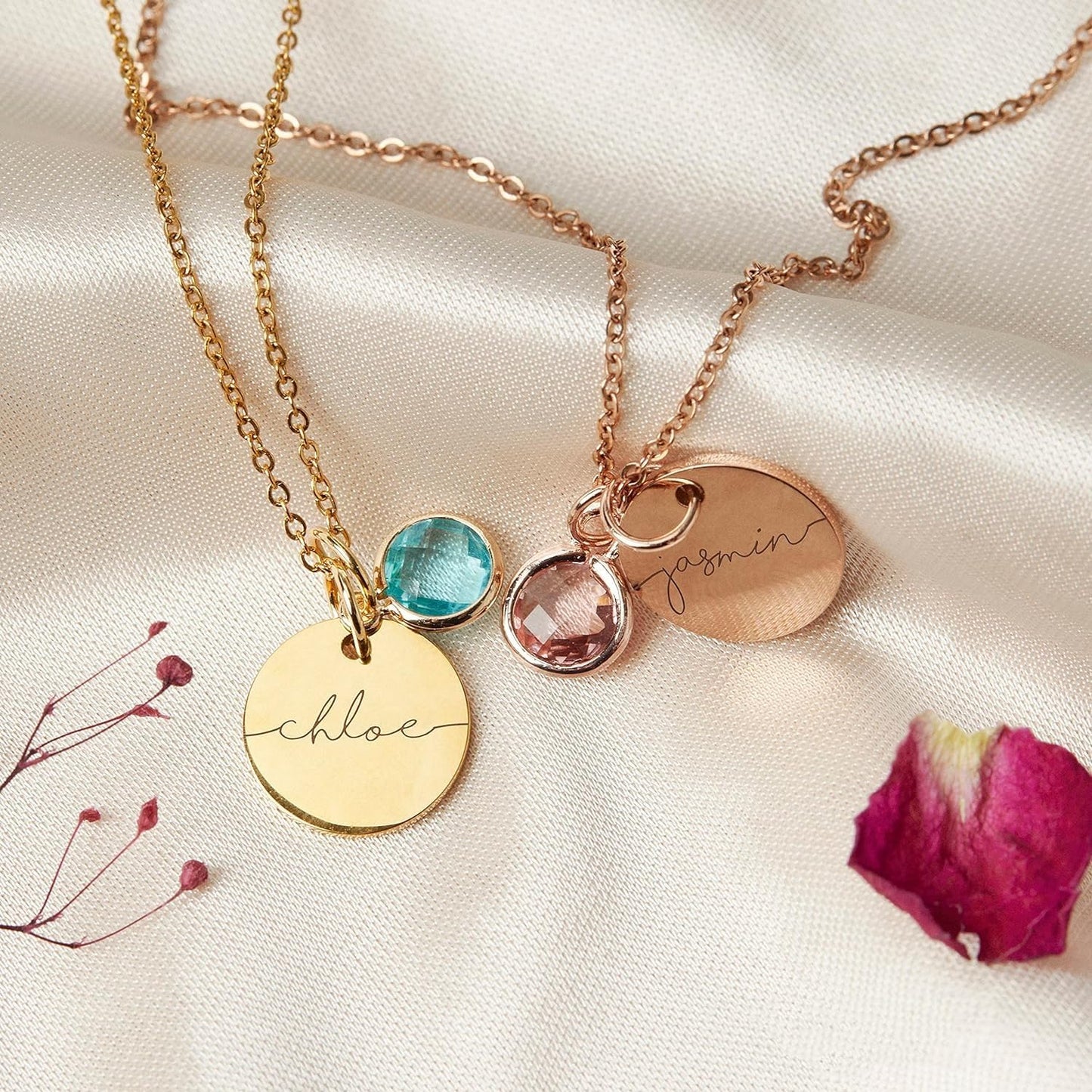 Personalised Birthstone Necklace
