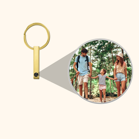 Life Keyring with Projection Charm