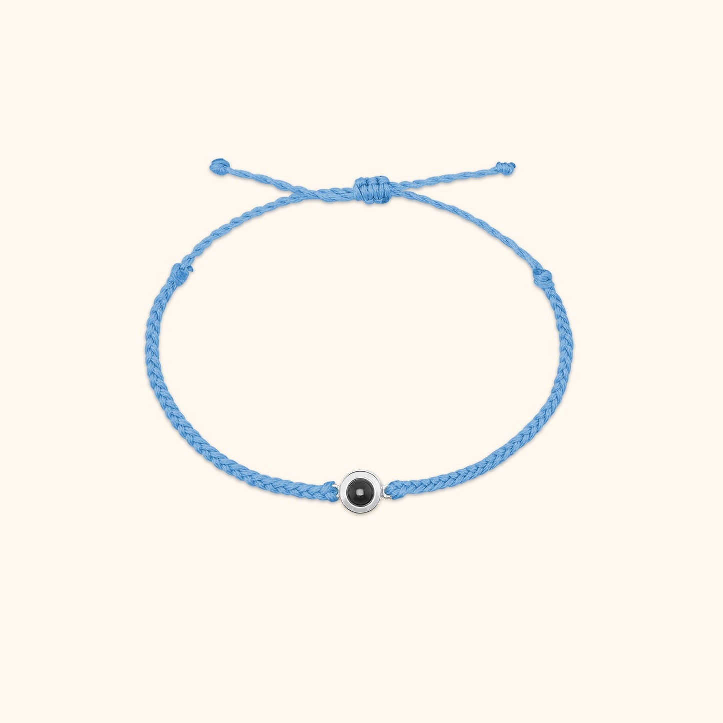 Personalised Circle Photo Bracelet