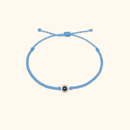 Personalised Circle Photo Bracelet