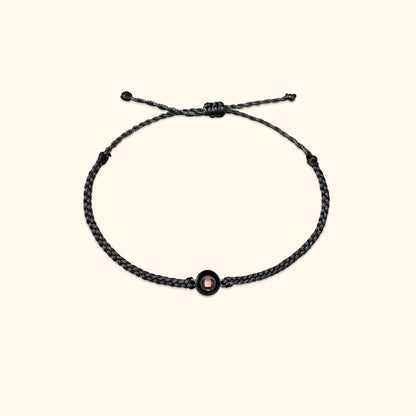 Personalised Circle Photo Bracelet