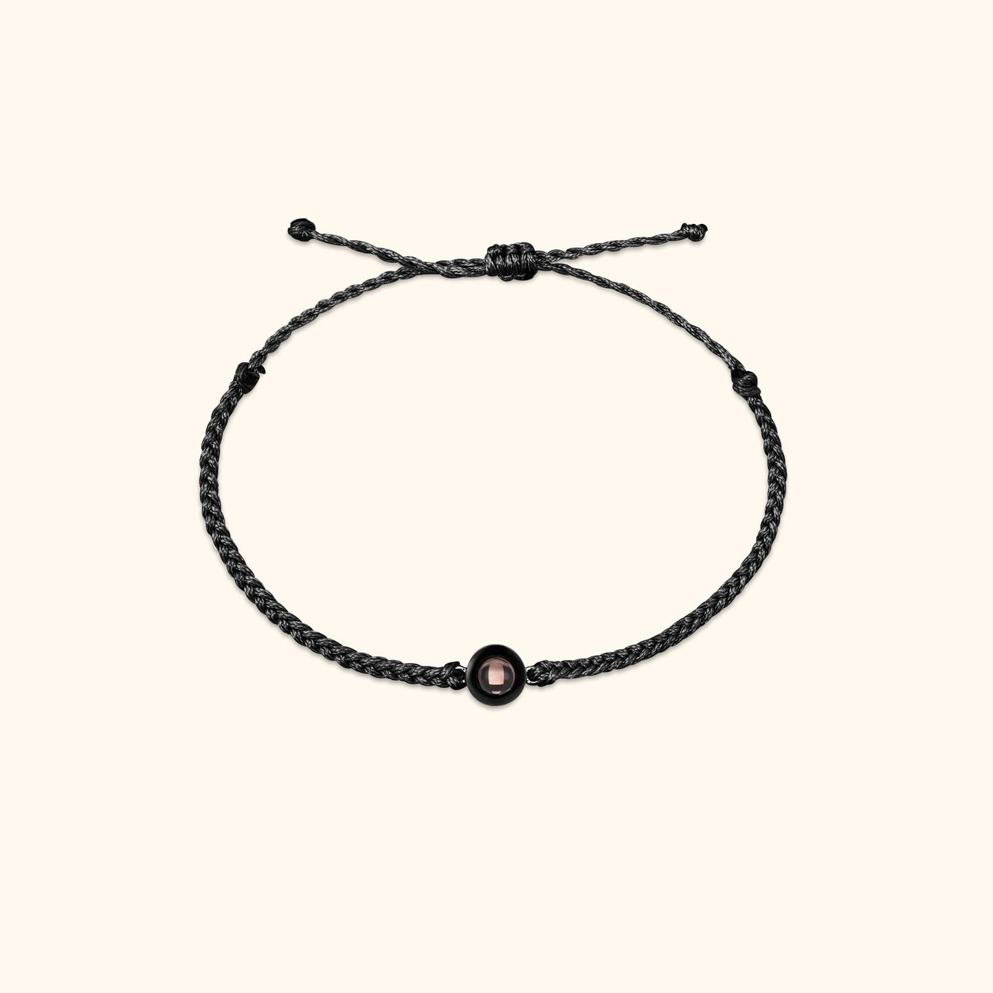 Personalised Circle Photo Bracelet
