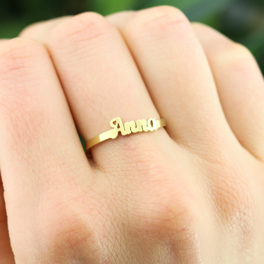Luxurious Ring With a Name