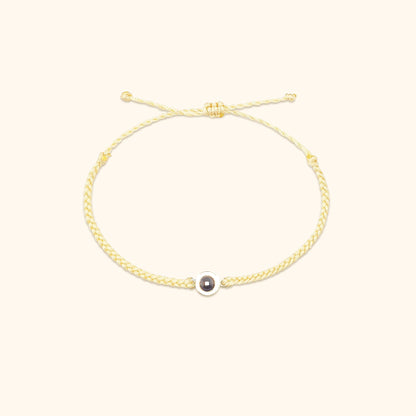 Personalised Circle Photo Bracelet