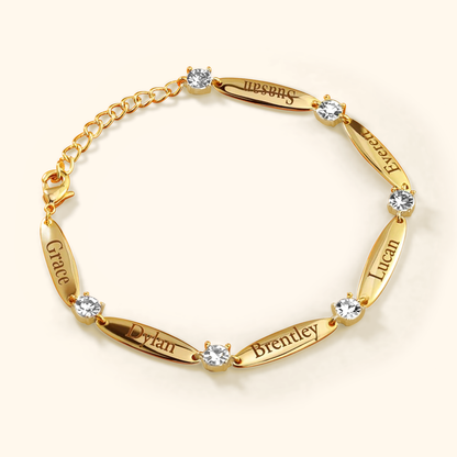 Personalised Bracelet with Engraving