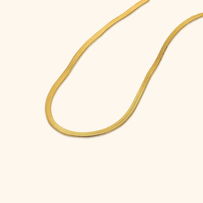 Trendy Herringbone Necklace