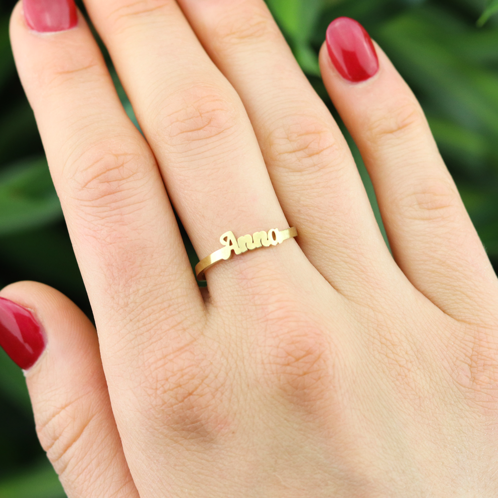 Luxurious Ring With a Name
