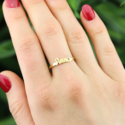 Luxurious Ring With a Name