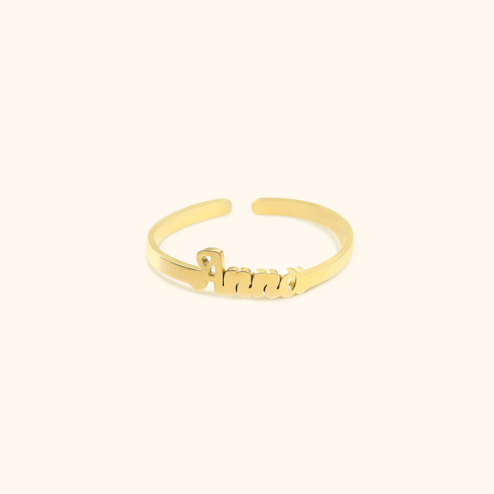 Luxurious Ring With a Name