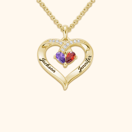 Forever Together Birthstone Necklace