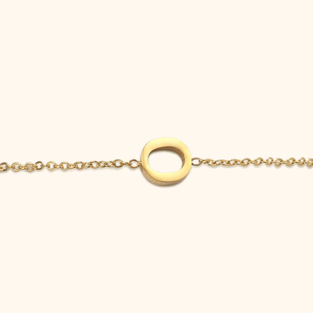 Fine Letter Bracelet
