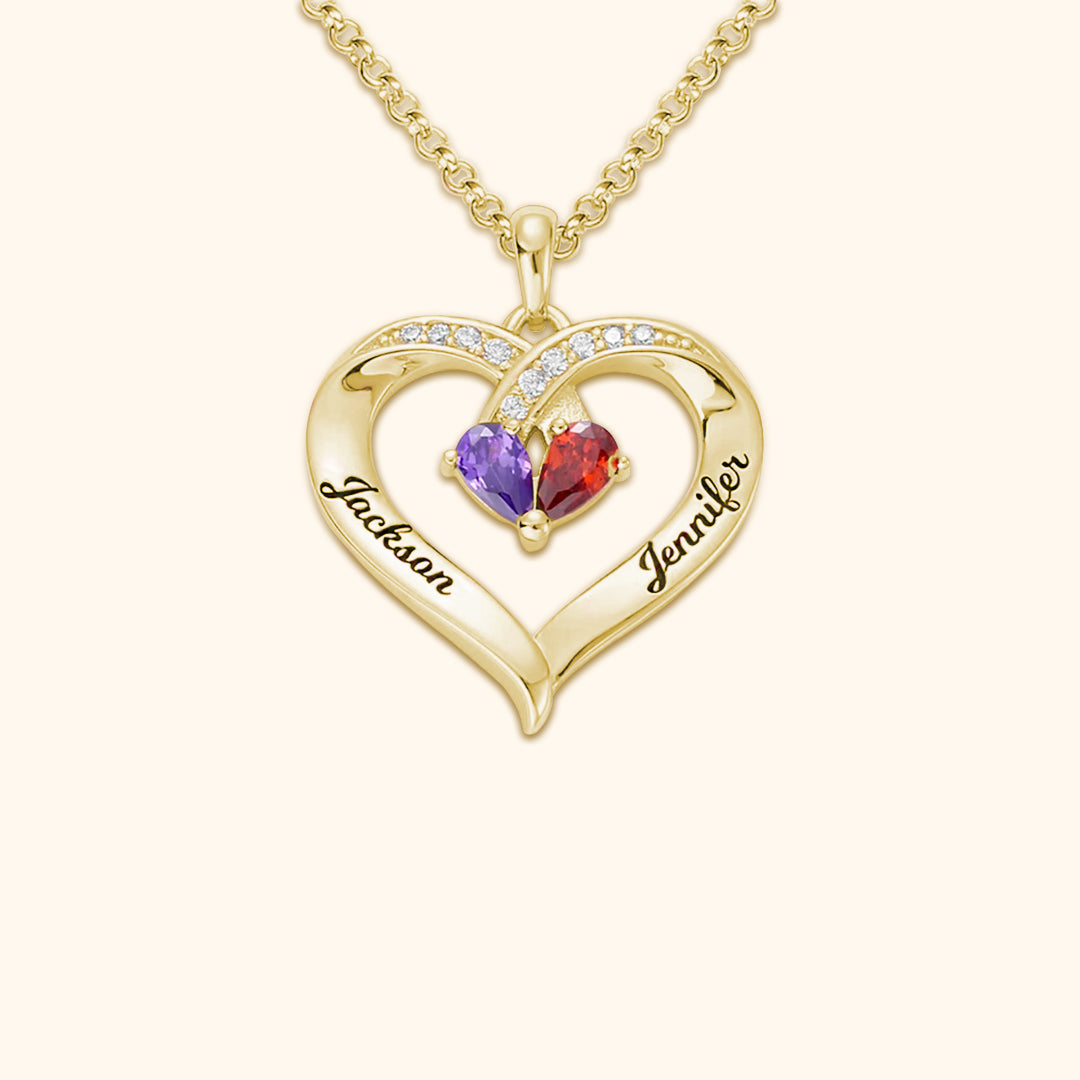 Forever Together Birthstone Necklace