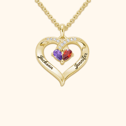 Forever Together Birthstone Necklace