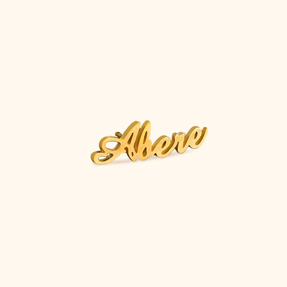 Luxurious Name Plate Earrings