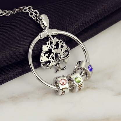 Life Tree Birthstone Necklace