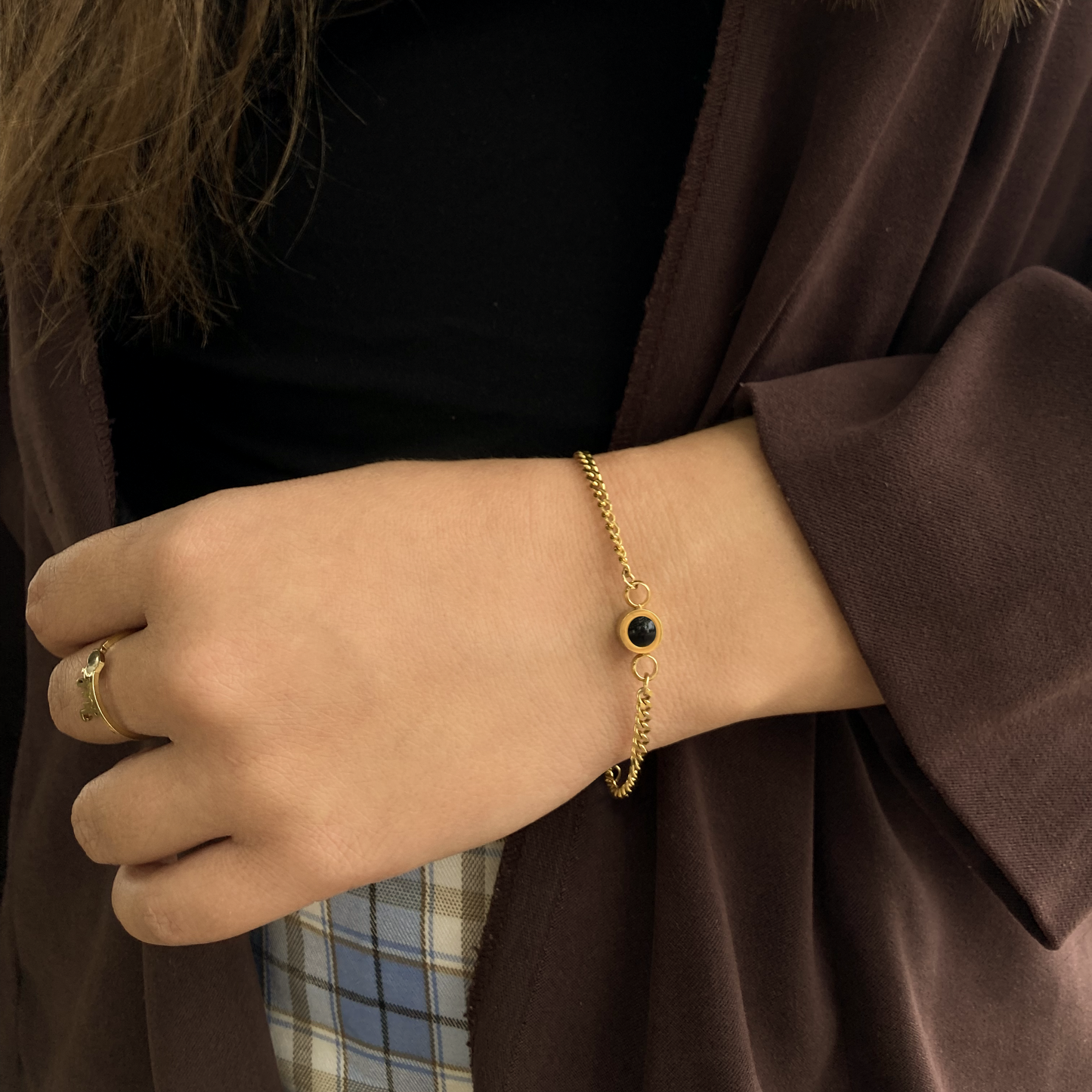 Personalised Cuban Projection Bracelet