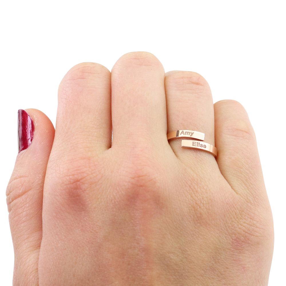Double Kirographic Name Ring