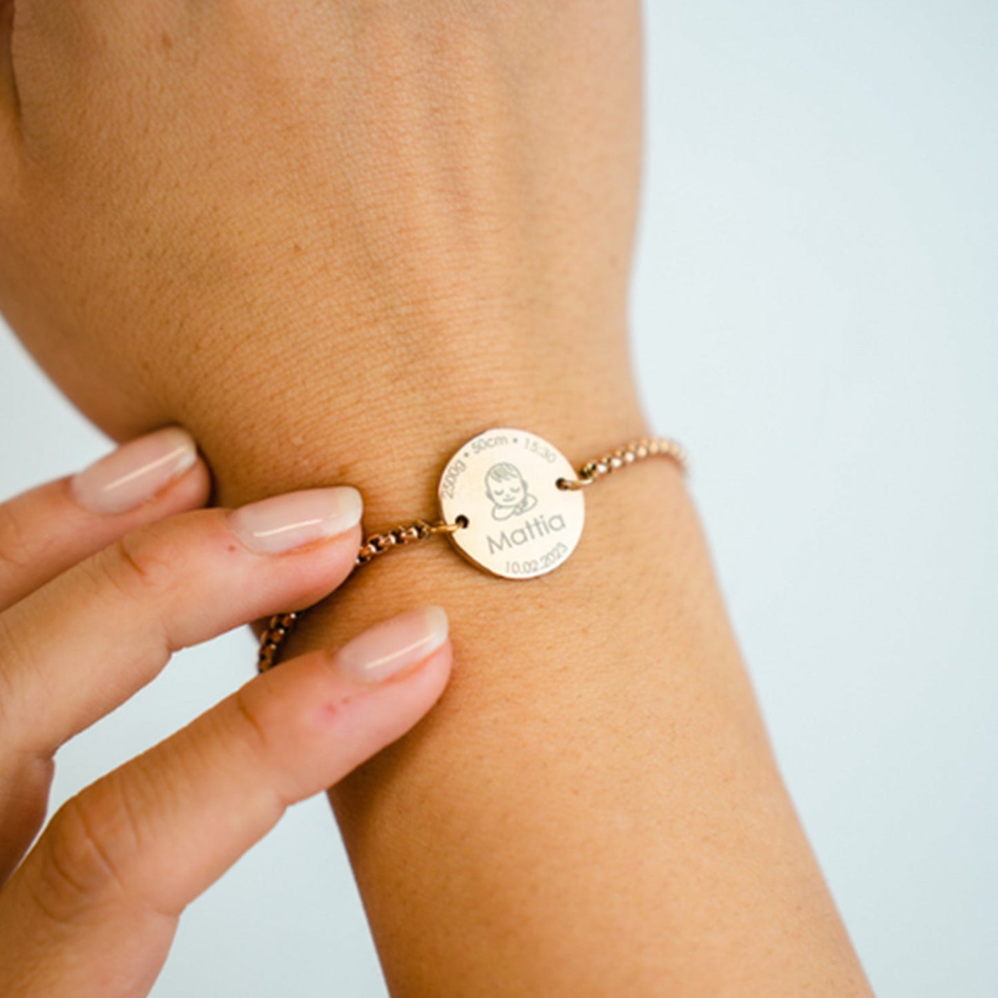 Memory Bracelet Baby Print Bracelet