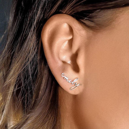 Personalised Name Earrings