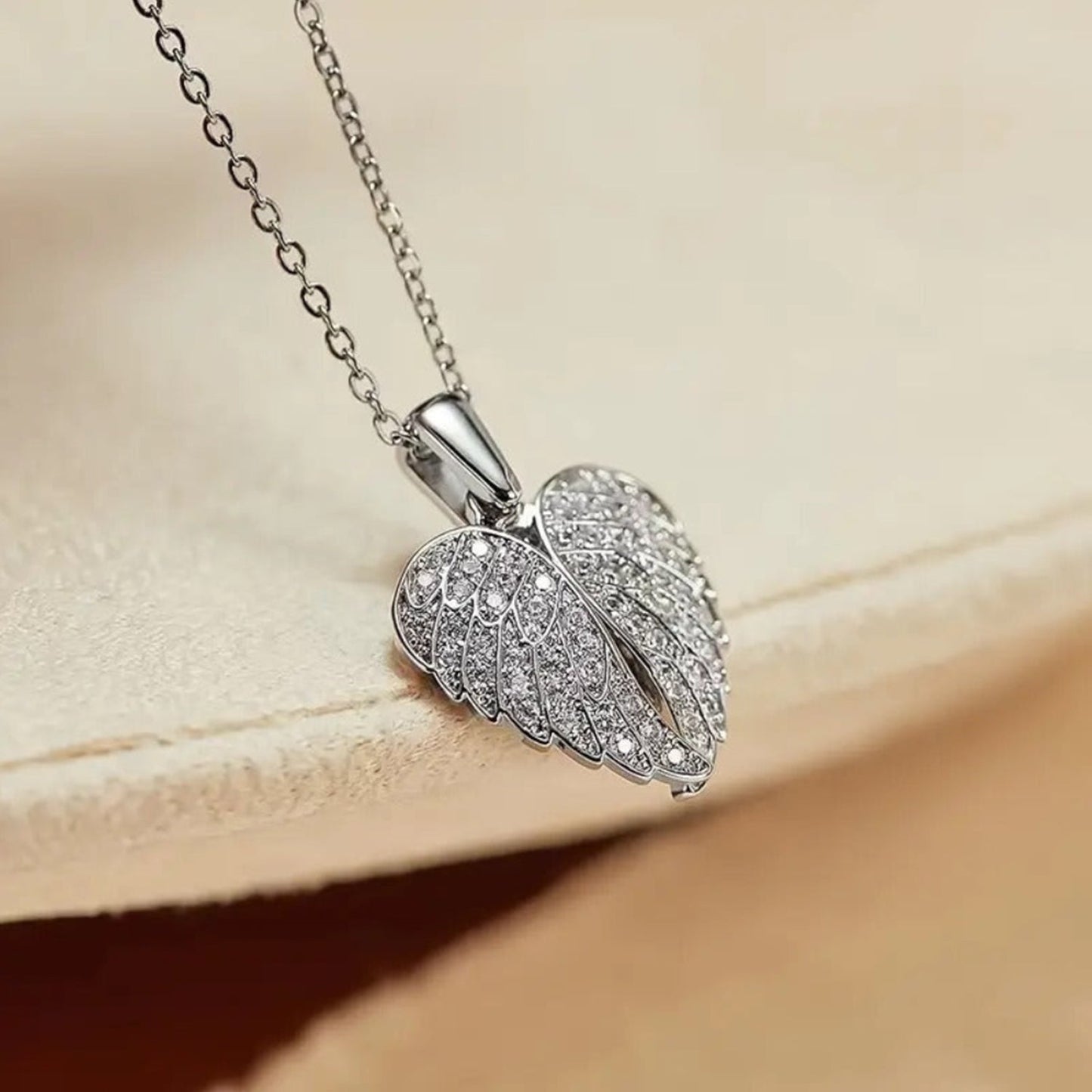 Guardian Angel Wings Necklace