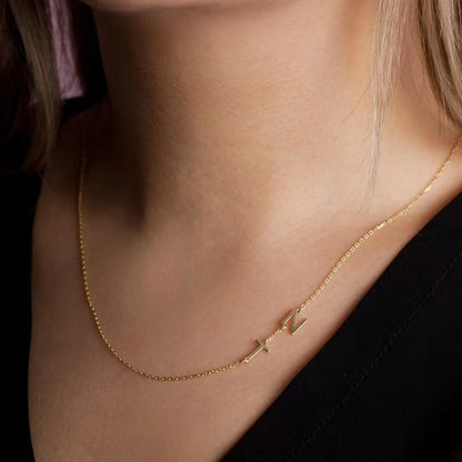 Personalised Letter Initials Necklace