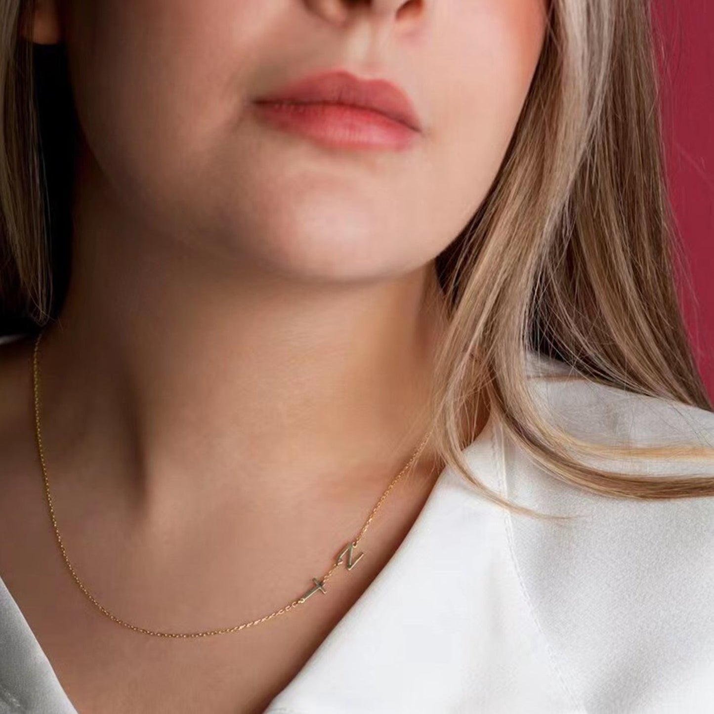 Personalised Letter Initials Necklace
