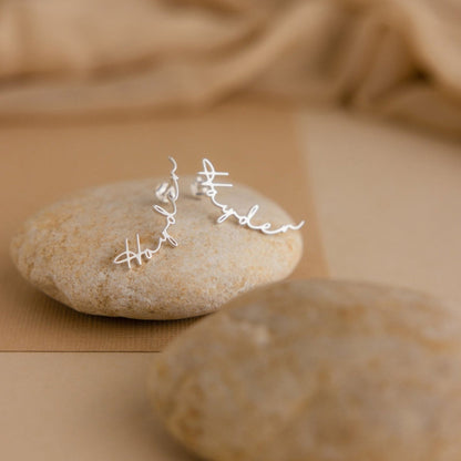 Personalised Name Earrings