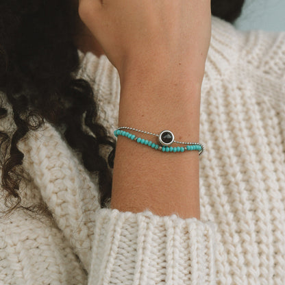 Personalised Crystal Projection Bracelet