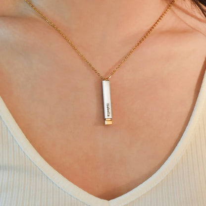 Necklace with Hidden Message