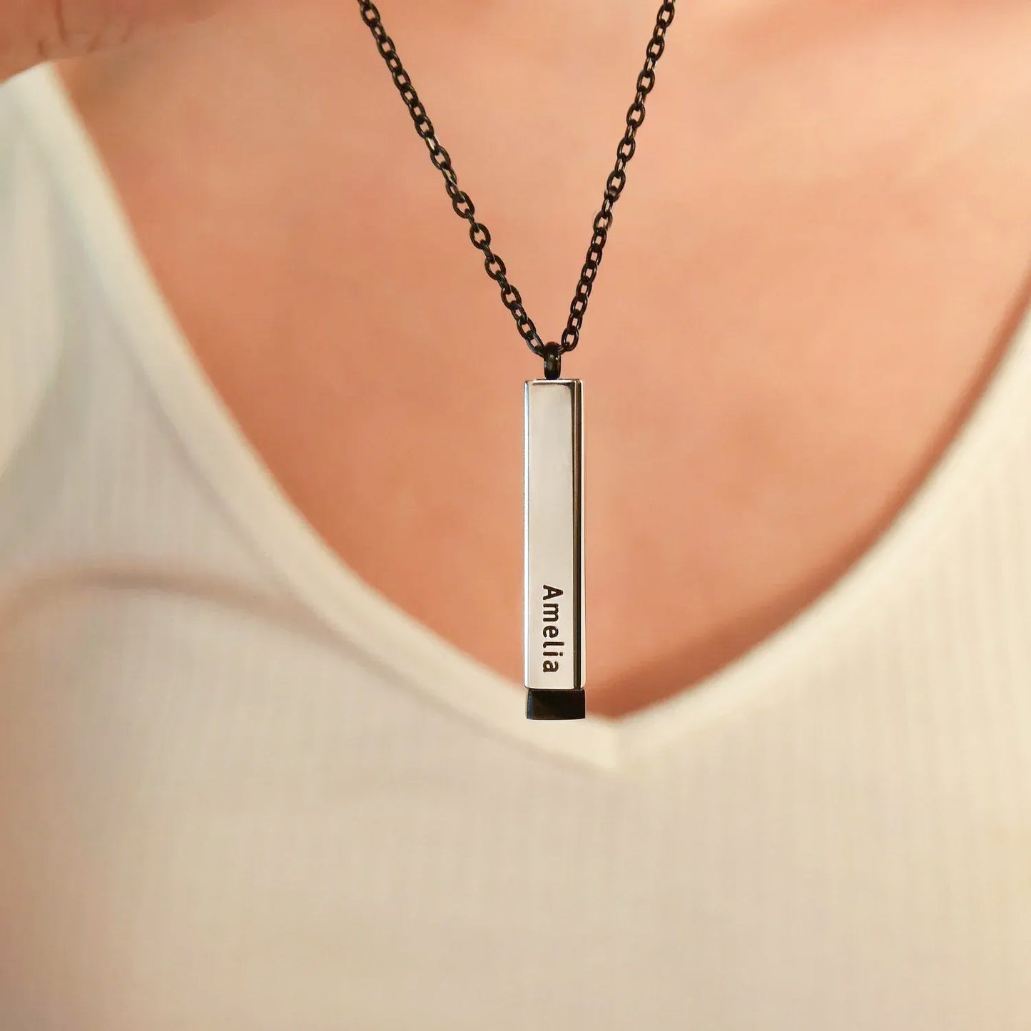 Necklace with Hidden Message