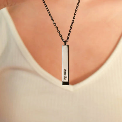 Necklace with Hidden Message