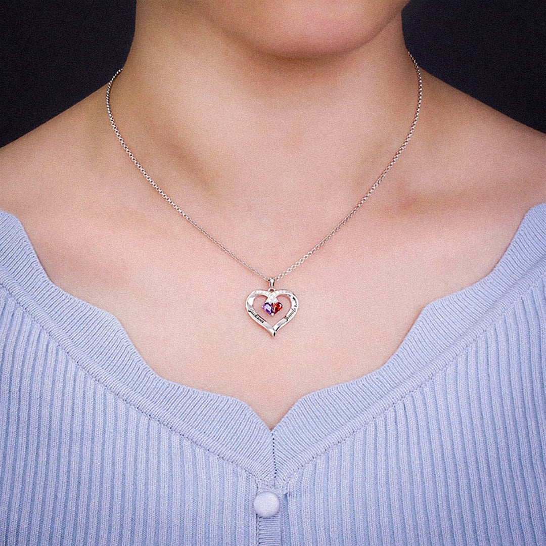 Forever Together Birthstone Necklace